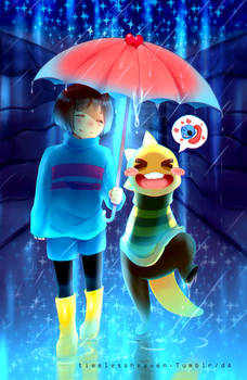 Rain and Stars - Undertale