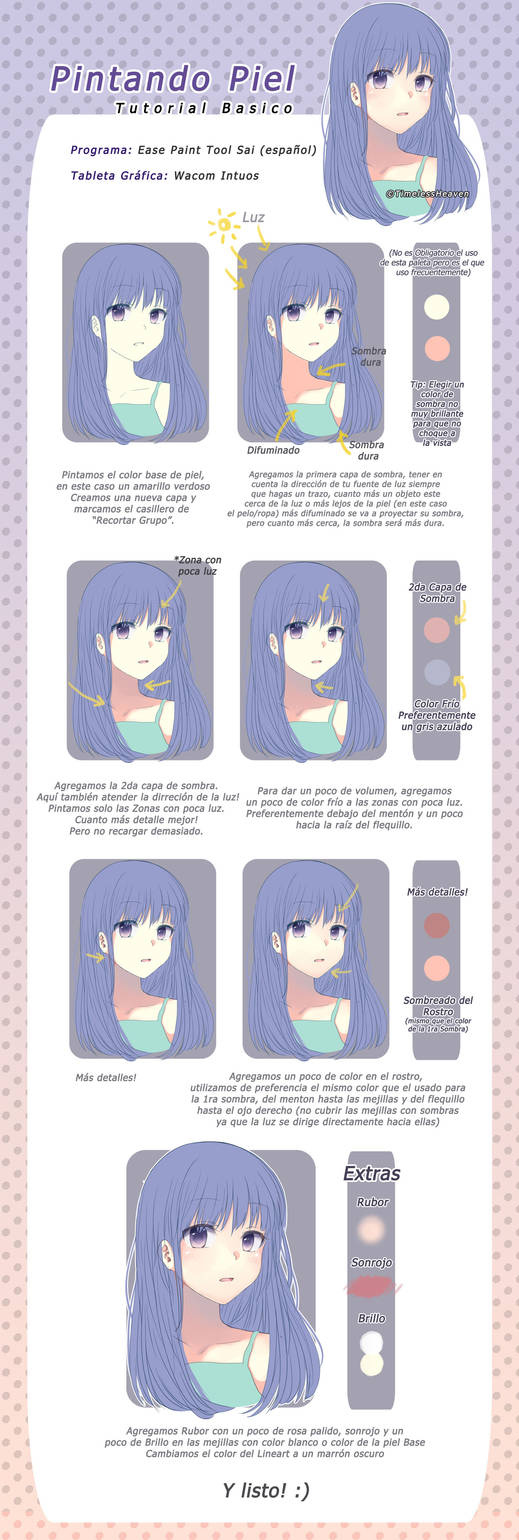 Tutorial de como pinto la Piel by TimelessHeaven on DeviantArt