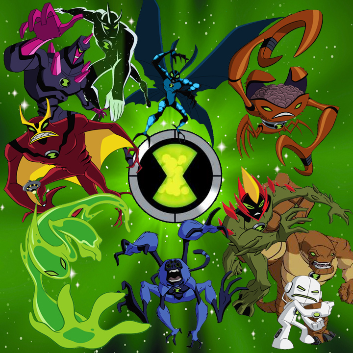 original ben 10 aliens, Ben 10, the original 10 aliens by ~Cyborgchimp on  deviantART