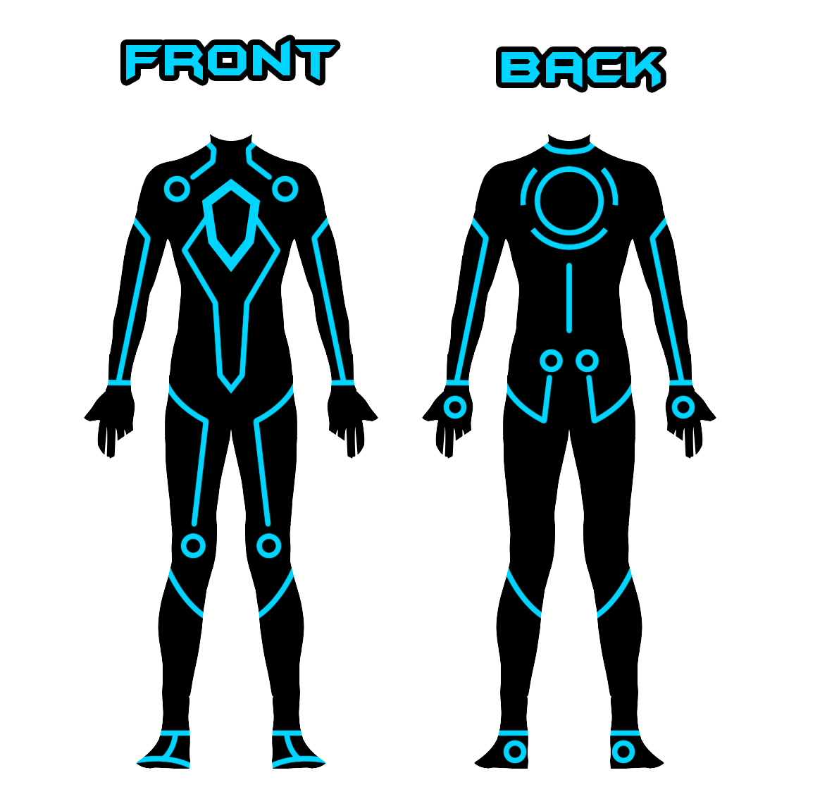 My Tron suit design