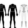 My Black and White lantern suits