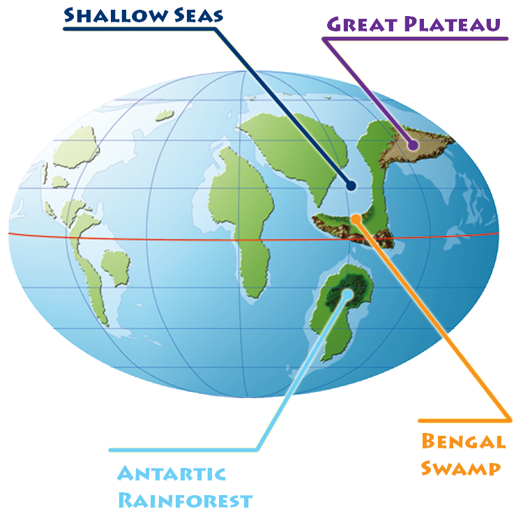 Post Earth Map 126 Million Years. by TerrificTyler20 on DeviantArt