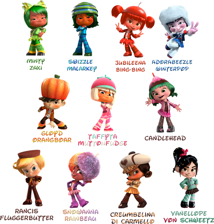 Wreck it ralph candy racers sales