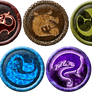 Stylized Dragon Class Symbols