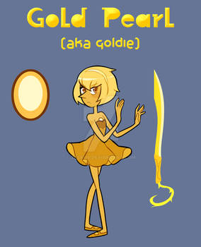 Steven Universe OC: Gold Pearl