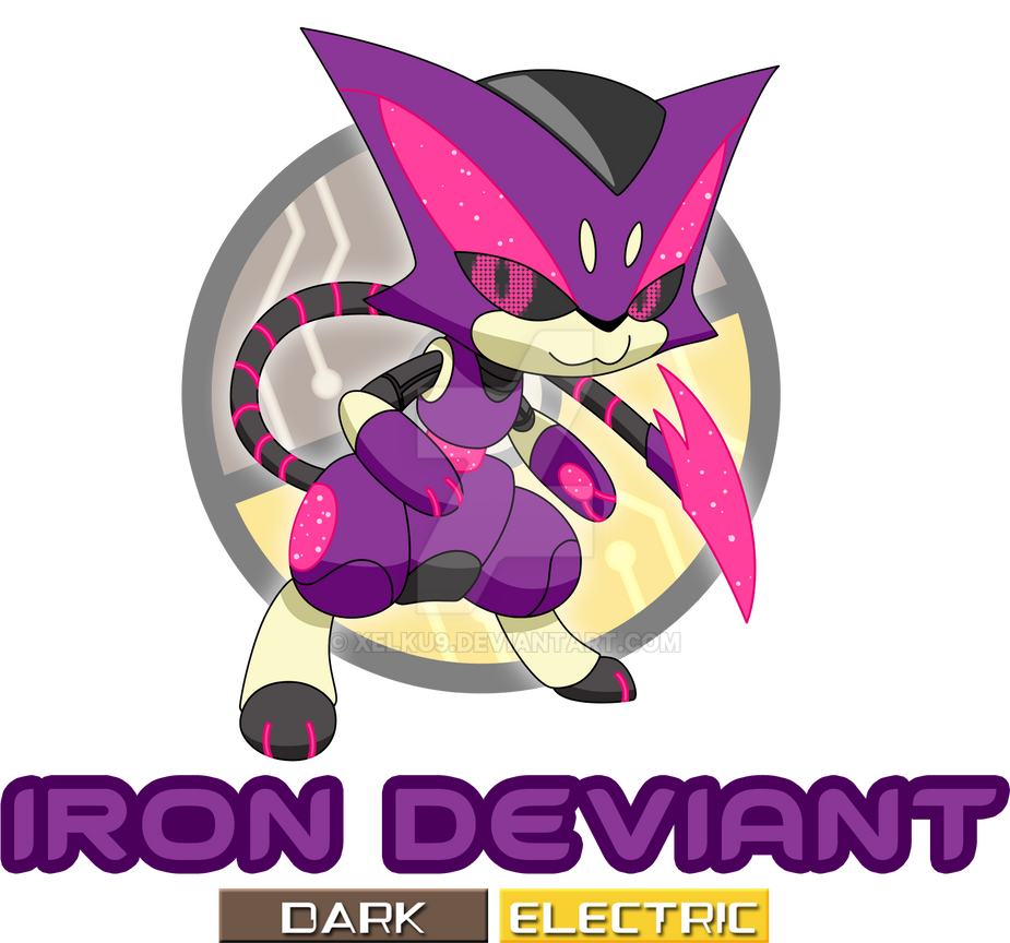 Paradox Fakemon: Iron Deviant by Xelku9 on DeviantArt