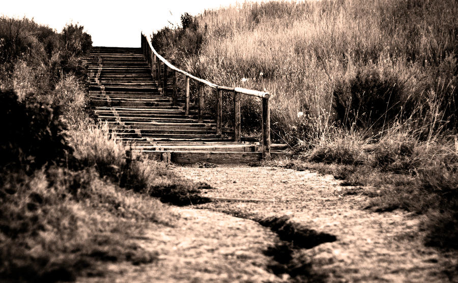 Stairs to light