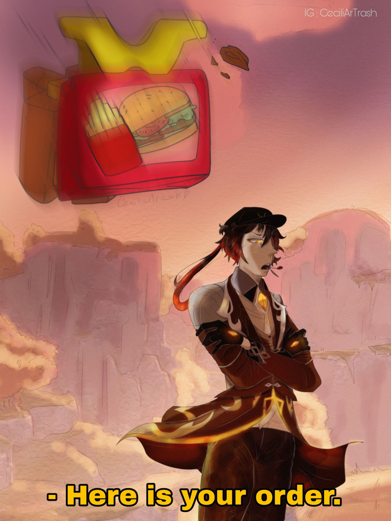 Zongli Genshin Impact by CeciliArTrash on DeviantArt