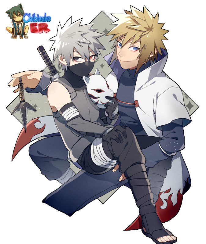 Minato x kakashi by ChibisukeER on DeviantArt.