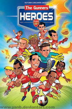 Arsenal's Heroes Poster