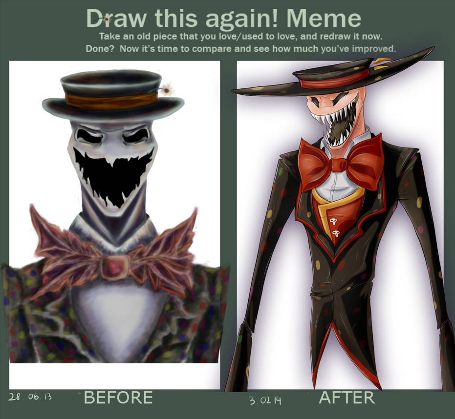Draw this again meme - Creepy Splendorman by Green-Nightingale on ...