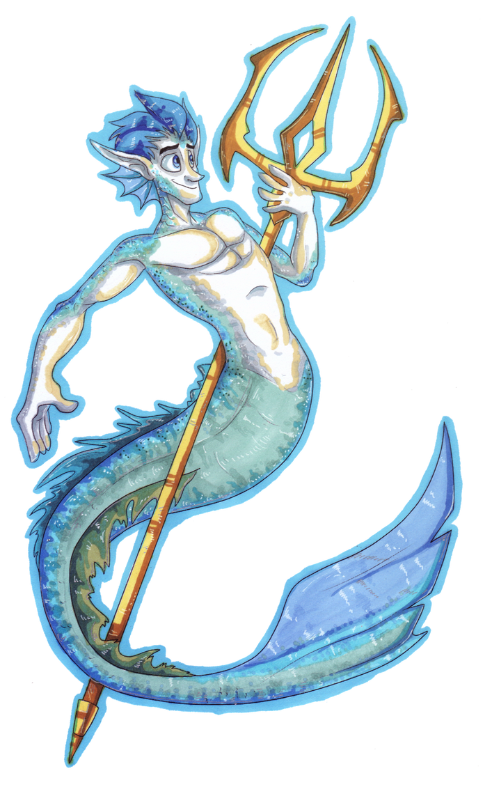 My trident by GreenNightingale on DeviantArt