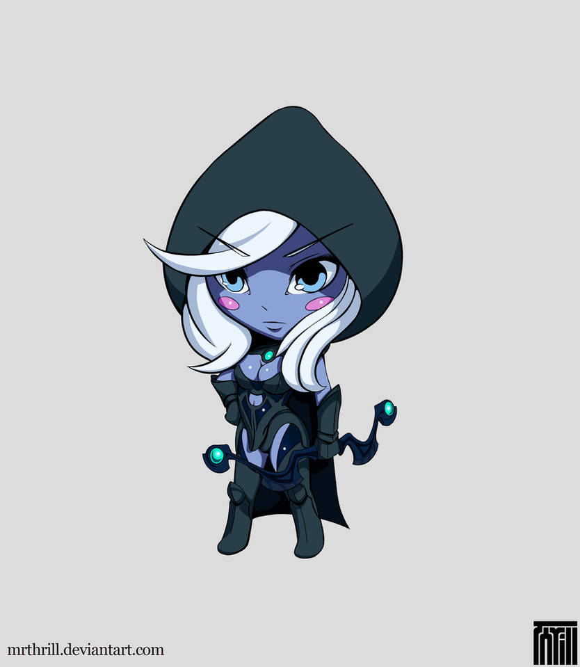 Chibi Drow Ranger by ThrillCube on DeviantArt