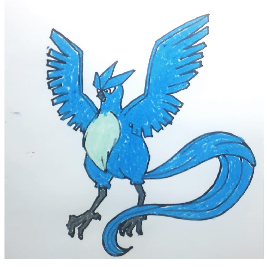 How to Draw Articuno Pokémon - Really Easy Drawing Tutorial