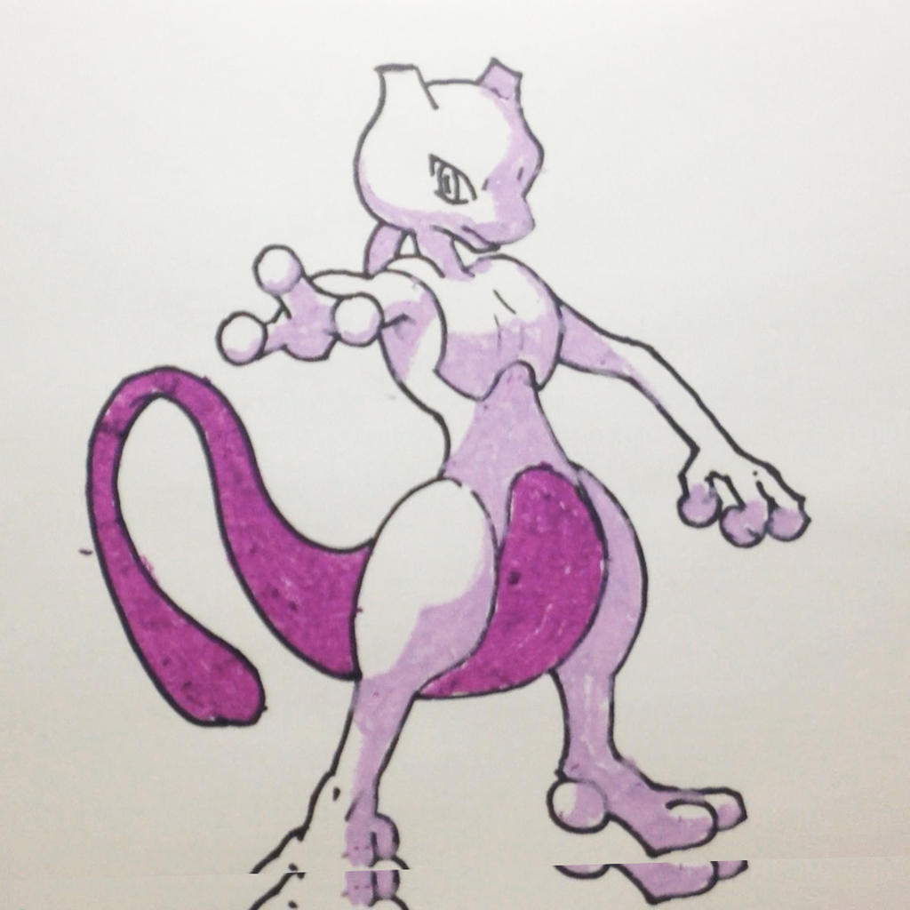 How To Draw Mewtwo Step By Step How to draw Mewtwo Pokemon? Step by Step by allforkidschannel on DeviantArt