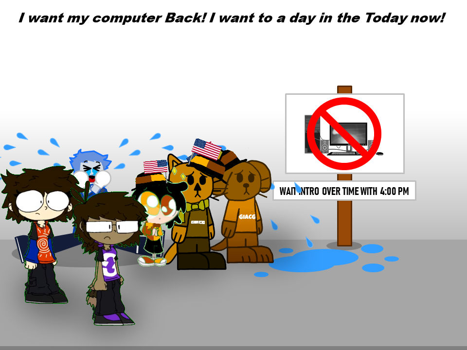 Crying Npc Computer Crying is about a computer back (Collab entry) by Giacomofan on DeviantArt