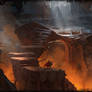 Dwarven Caverns Concept Art