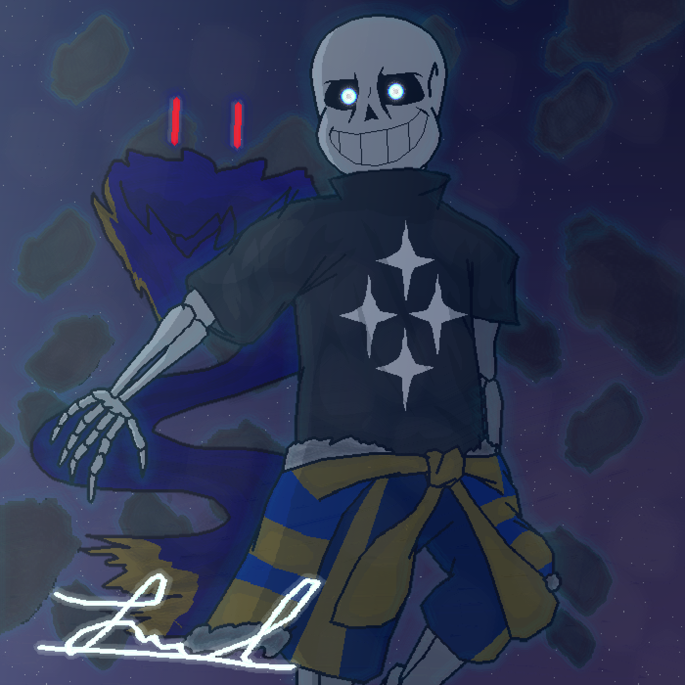 Dust!dust Sans by HLosans on DeviantArt