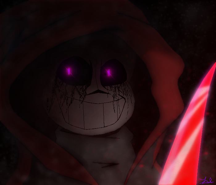 Killer sans by LazyAgate on DeviantArt