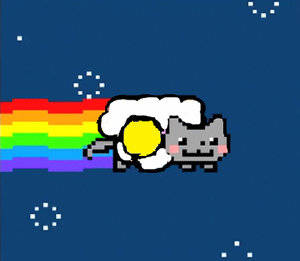 Nyan cat With eggs!