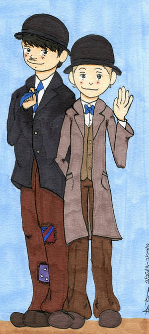I Drew Laurel and Hardy Again