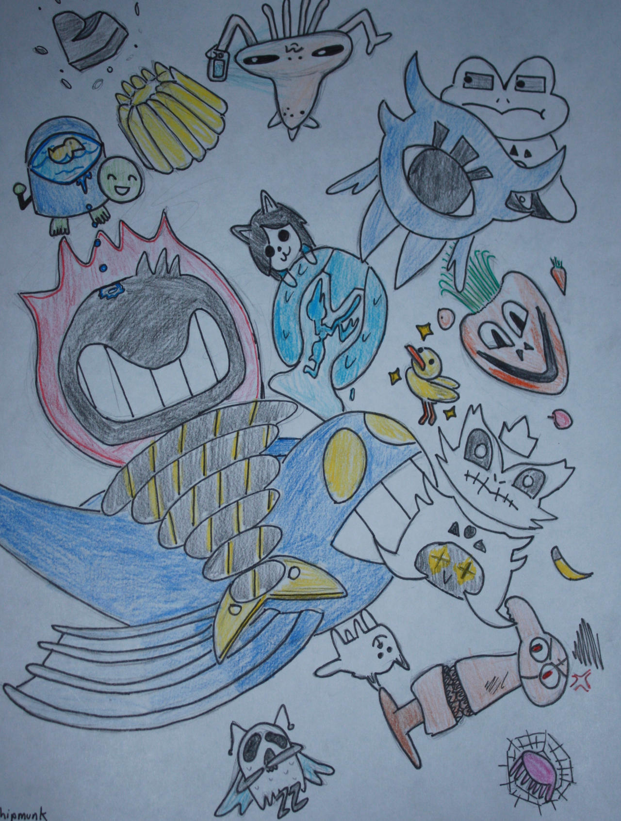 Undertale - Random Monsters by MCchipmunk on DeviantArt