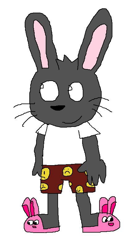 G - Gerald Rabbit as Leo San Juan in Sleepwear by NewburyportToon2022 ...