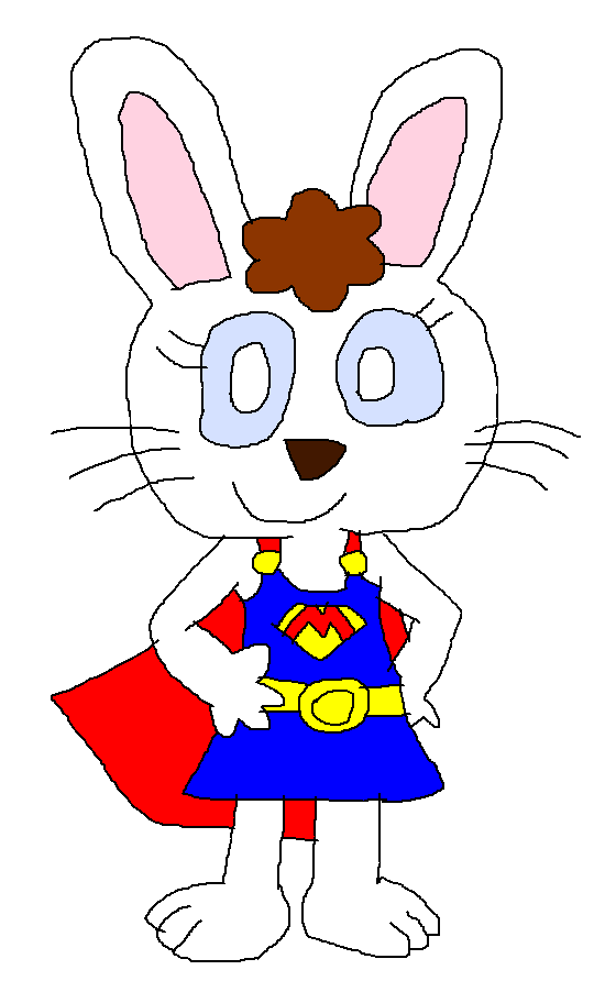 Deviantart Mimi Rabbit RQ - Mimi as Super Mimi by NewburyportToon2022 on DeviantArt