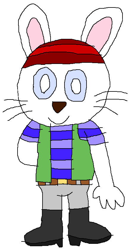 RQ - Floppy Rabbit as a Pirate by NewburyportToon2022 on DeviantArt