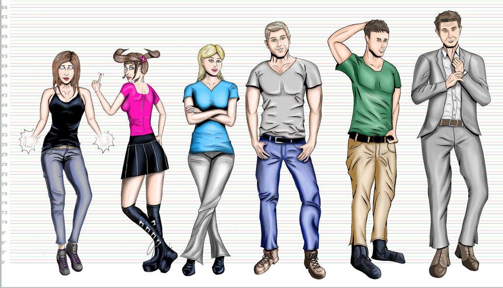 Height Chart by aftermac on DeviantArt