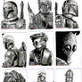 Star Wars Galaxy 7 sketchcards 3