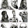 Star Wars Galaxy 7 Sketchcards 6