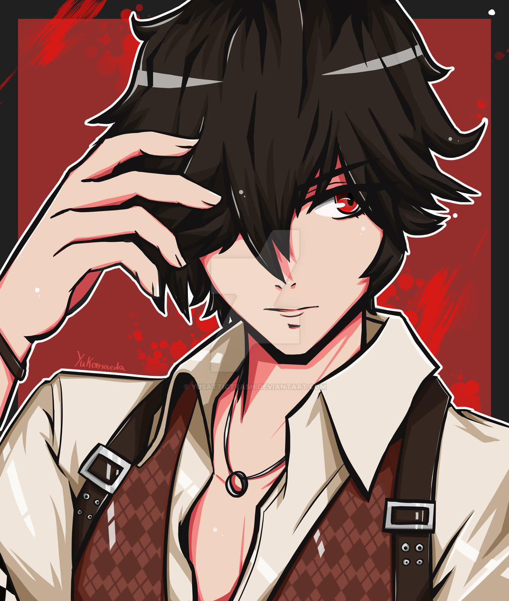 Louis Amamiya - Code Vein by YusAtticTrash on DeviantArt