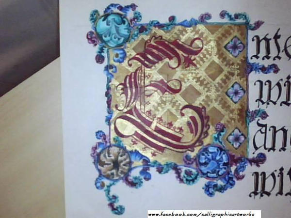 Cadel Letter E by calligraphyartworks on DeviantArt
