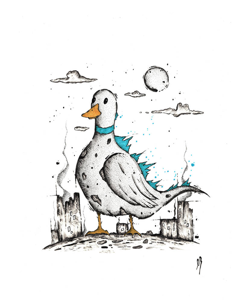 Duckzilla. by VasilisLam on DeviantArt