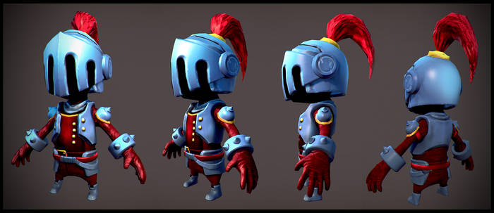 Small Knight Low Poly