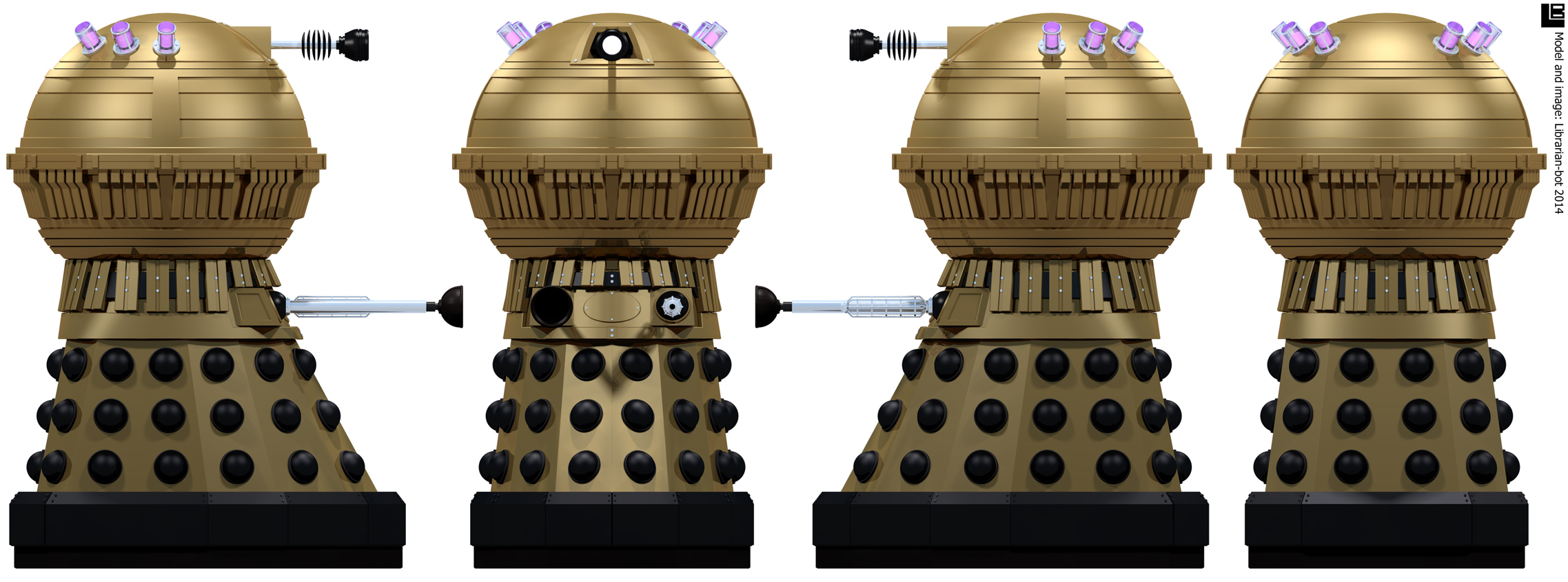 Frontier Dalek Emperor by Librarian-bot on DeviantArt