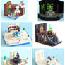 Lego TARDIS Console Rooms
