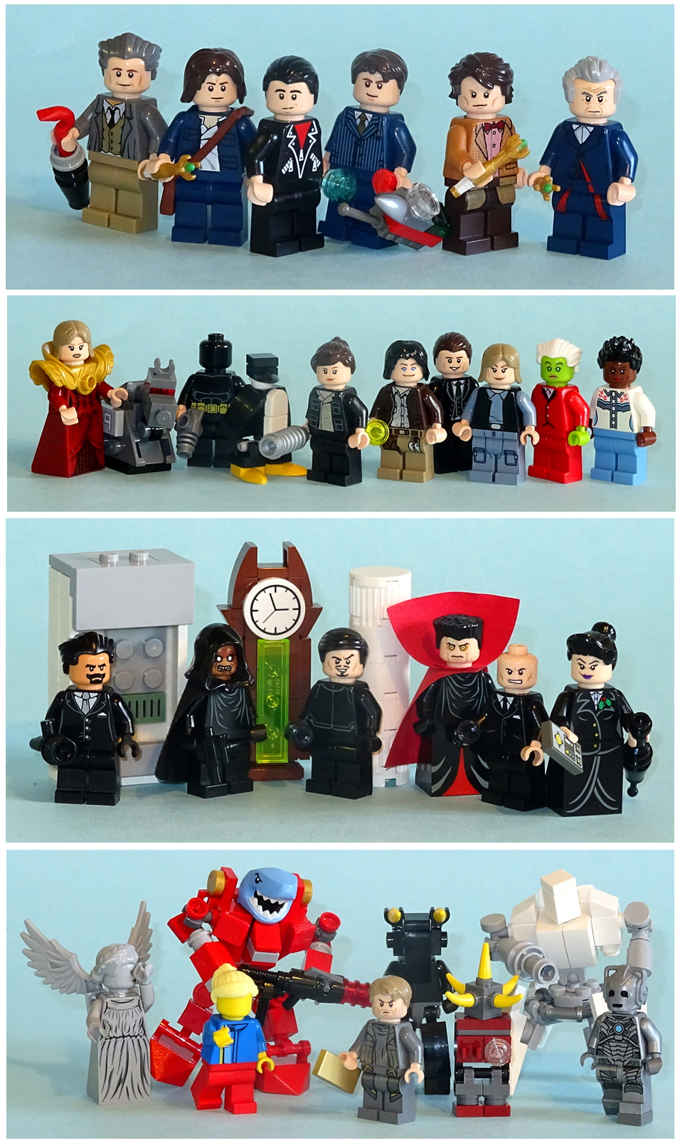 Lego Doctor Who Minifigs by Librarian-bot on DeviantArt