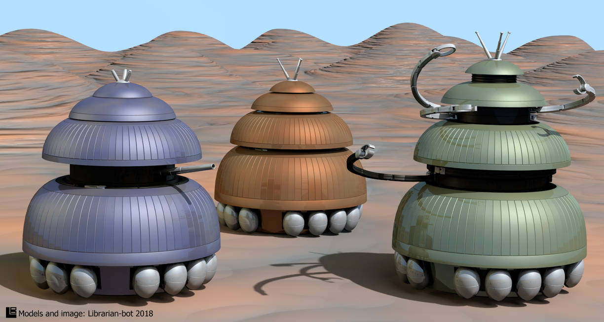 Three Chumblies by Librarian-bot on DeviantArt