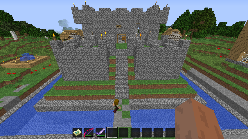 Minecraft Millenaire Norman Castle By Danan99 On Deviantart