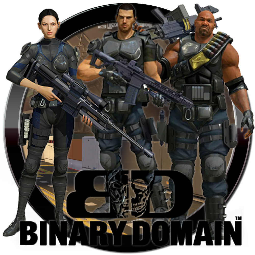Binary Domain Cop Binary Domain Icon by kingkenny11 on DeviantArt