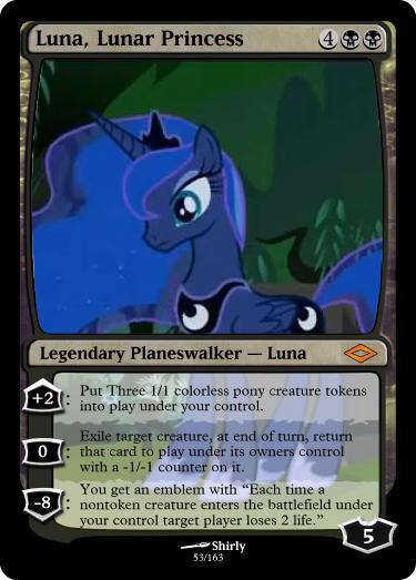 MLP-MTG: Luna, Lunar Princess