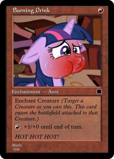 MLP-MTG: Burning drink