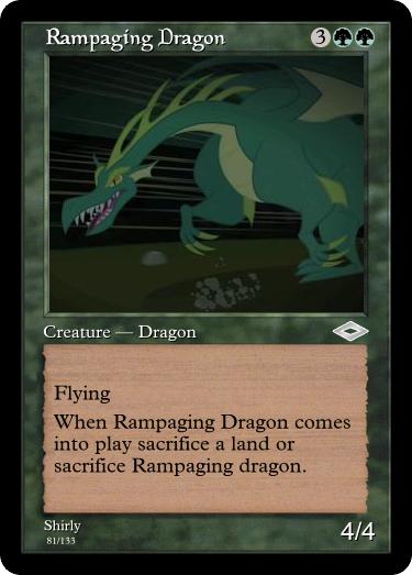 MLP-MTG: Rampaging Dragon