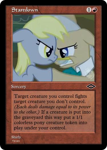 MLP-MTG: Staredown