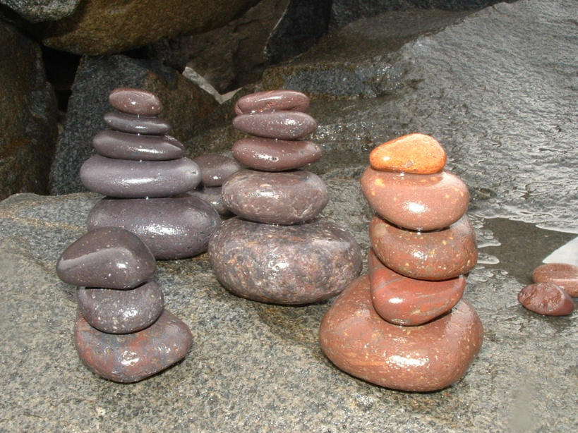 Rock A Stack Deviantart Stacking rocks by dinobobicus on DeviantArt