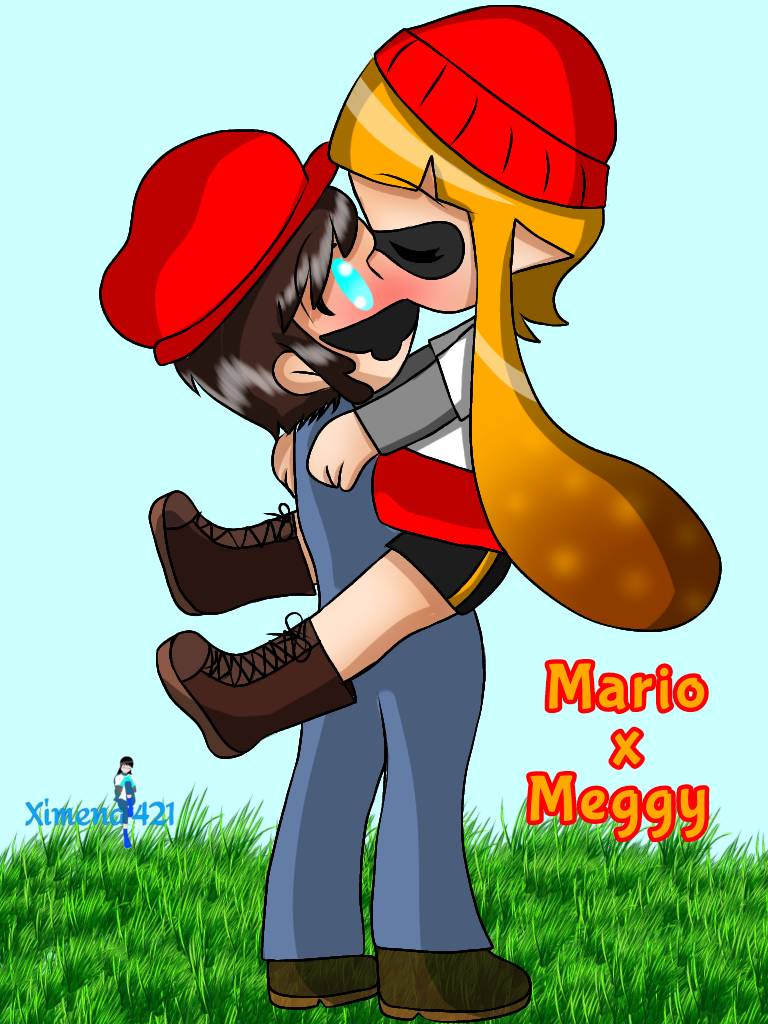 Mario X Meggy Besito By Ximena421 On DeviantArt mario-x-meggy-besito-by-ximena421-on-deviantart