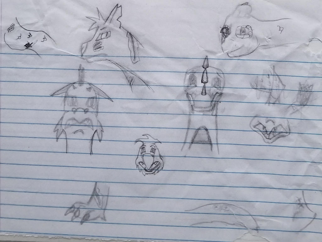Cyndro Dragon doodle dump 6 by Cyndro on DeviantArt