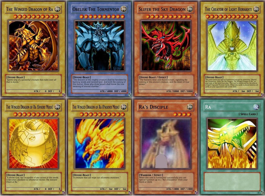 YuGiOh God Cards